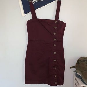 Burgundy Dress